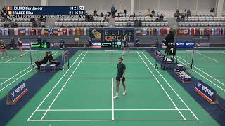 Match point  Ditlev Jaeger Holm vs Elias Bracke  MS SF  Hungarian Int 2024 [upl. by Dimphia]