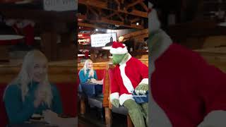 Montanas restaurant tiktok Mr Grinch [upl. by Omlesna]