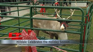 Hilldale Shopping Center holds North Pole Party [upl. by Kcirdef]