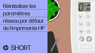 Comment restaurer les paramètres réseau par défaut sur votre imprimante HP  HP Support [upl. by Matlick]