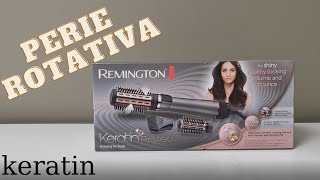 Perie rotativa Remington Keratin Protect AS8810 [upl. by Ardnalahs379]