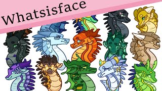 ALL Wings of Fire Main Characters  WHATSISFACE [upl. by Yrdua]