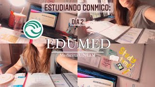 Edumed  Medicina UNLaM  Estudiando conmigo Día 2 📚✨ [upl. by Nwhas155]