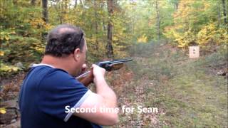 Shooting Slugs out of a Browning B80 12 Gauge Shotgun [upl. by Tiffany]