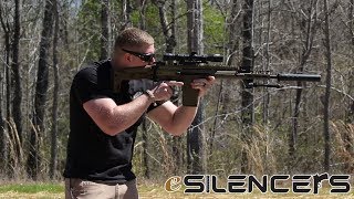 SilencerCo Saker ASR Review with eSilencers [upl. by Acnaiv]