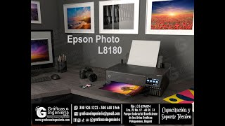 Impresora Fotográfica Epson L8180 Colombia [upl. by Westbrooke]