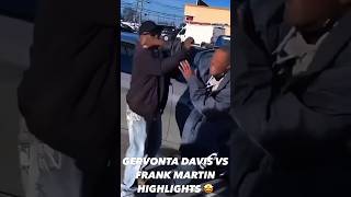 GERVONTA DAVIS vs FRANK MARTIN HIGHLIGHTS 😂 boxing boxingtechnique CoachFiyah viral trending [upl. by Arri]