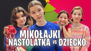 Mikołajki NASTOLATKA vs DZIECKO [upl. by Normi]