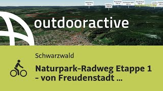 NaturparkRadweg Etappe 1  von Freudenstadt nach Gengenbach [upl. by Sorenson]