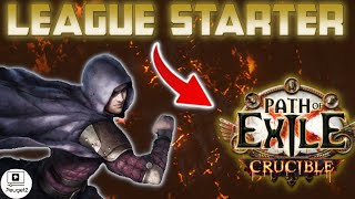 POE 321 Explosive Start At League Start Explosive Trap Trickster For Crucible League Start [upl. by Wolliw]