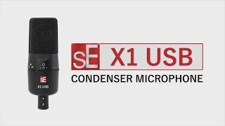 sE Electronics X1 USB Condenser Microphone [upl. by Thurmond126]