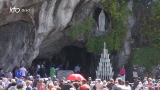 Chapelet du 28 août 2023 à Lourdes [upl. by Canice]