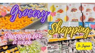 Grocery shopping in Japan 🛒🛍️  LifeinJapan 🇯🇵 vlog groceryhaul groceryshoppinginjapan [upl. by Ycat]