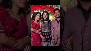 Priyasmita Didi amp Ripon Dada Reception Look wedding youtubeshorts viral [upl. by Hansen]