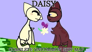 🌻DAISY🌻COMPLETE UNCOMMON SHIP MAP [upl. by Anaujal]