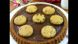 Torta con gocce di cioccolato e biscotti  un dessert perfetto con un sapore seducente [upl. by Ashlee]