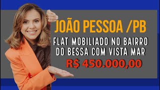 Vendo flat mobiliado no Bairro do Bessa com vista mar [upl. by Solegna965]