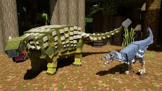 FORESTS — Minecraft Dinosaur Addon quotCLAWSquot Preview [upl. by Nelaf]