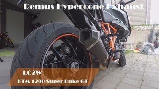 KTM 1290 Super Duke GT Stock vs Akrapovic SCProject Austin Racing [upl. by Bate]