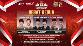 LIVE DEBAT PUBLIK KEDUA PASANGAN CALON BUPATI DAN WAKIL BUPATI PASAMAN TAHUN 2024 [upl. by Kloster]