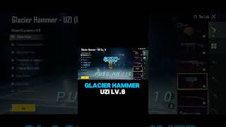 Glacier UZI Upgrade Gun Skin Coming In PUBG POBILE shorts shortvideo subscribe video [upl. by Niamart]