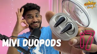 MIVI DUOPODS i7 Unboxing and TWS First Look 👀  Giveaway [upl. by Ainaznat]