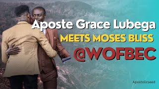 Apostle Grace Lubega Phaneroo meets Moses Bliss at WOFBEC [upl. by Matta]