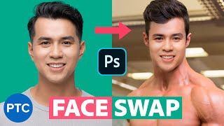 Swap Faces In Photoshop FAST amp EASY [upl. by Micky774]