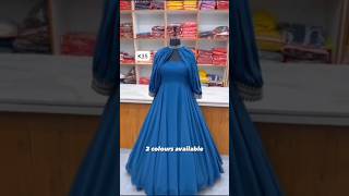 ORDER NOW 🛍️91 8726364856 Party Wear Gown With Detachable Sleeves [upl. by Llerdna2]