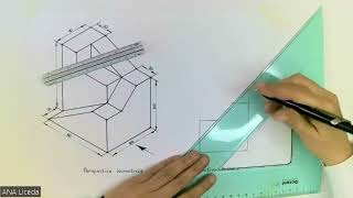 DE PERSPECTIVA ISOMÉTRICA A PERSPECTIVA CABALLERA [upl. by Adlez270]