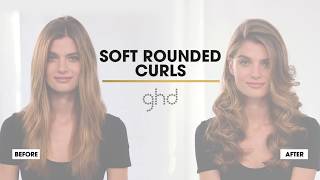 Rounded Curls Tutorial  ghd infinitestyle [upl. by Raynard]