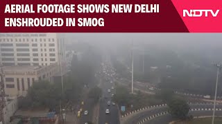 Delhi AQI Today  Delhi Engulfed in Smog as AQI Reaches ‘Severe’ Levels [upl. by Ecilegna]