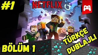 Minecraft Story Mode Türkçe Dublaj Bölüm 1  Part1 [upl. by Agamemnon]