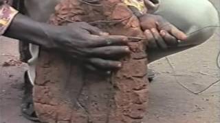 Bronze casting in Benin [upl. by Amitaf]