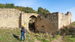 Vol au dessus des fortifications de Villevielle [upl. by Llerrehc]