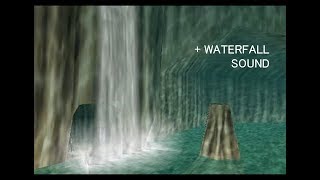 OOT Zoras Domain OST  Waterfall Sound  HD [upl. by Htaras]