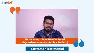 Justdial has taken our business to a high level  Customer Success Story  Rajamahendravaram [upl. by Sabrina]