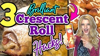 3 Creative CRESCENT ROLL RECIPES You MUST TRY  Easy amp Budget Friendly CRESCENT ROLL RECIPE [upl. by Racso441]