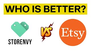 Storenvy vs Etsy Who Should YOU Choose  Review amp Comparison 2024 [upl. by Yuzik317]