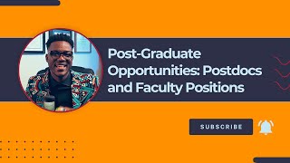 PostGraduate Opportunities Postdocs and Faculty Positions [upl. by Onivla]