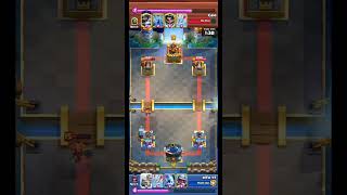 Mega knight jumps over sparky but he failed😲 sparky get 3 crown clashroayle gaming [upl. by Danica383]