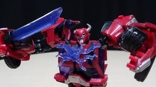 SDCC Exclusive Transformers Prime TERRORCON CLIFFJUMPER EmGos Transformers Reviews N Stuff [upl. by Vanhook11]