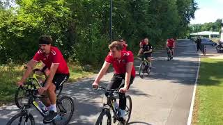 Trainingslager Bad Saarow  Mountainbiking [upl. by Enitsugua]