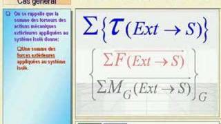 Torseur des actions Extérieures [upl. by Doria691]