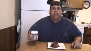 Joes World Tour Fat guy Eats Nutella With No Hands VOMIT WARNING [upl. by Mauralia]