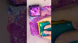 Doubledyed Gymchalk Asmr Crush Oddlysatisfying rainbow crush [upl. by Buchalter]