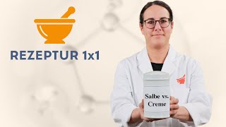 Rezeptur 1x1 Salbe vs Creme I 18032024 [upl. by Kaplan80]