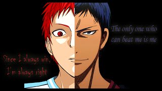 Akashi vs Aomine [upl. by Ardelis254]