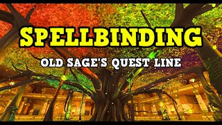 Wizard101  OLD SAGE  MYTH SPELLBINDING QUEST LINE [upl. by Vihs]