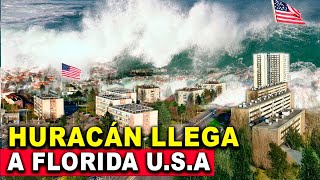 Huracán Milton en Florida Toca tierra ahora El huracán Más Fuerte En vivo [upl. by Assen189]